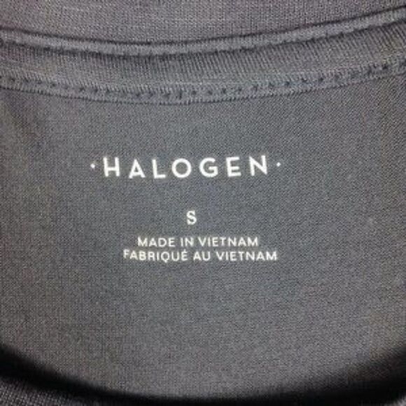 Halogen New Step Hem Crew Neck T-Shirt - Picture 6 of 7